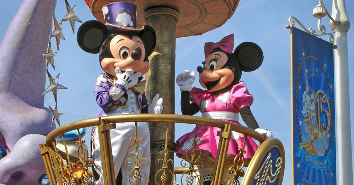 Characters at Disneyland Paris